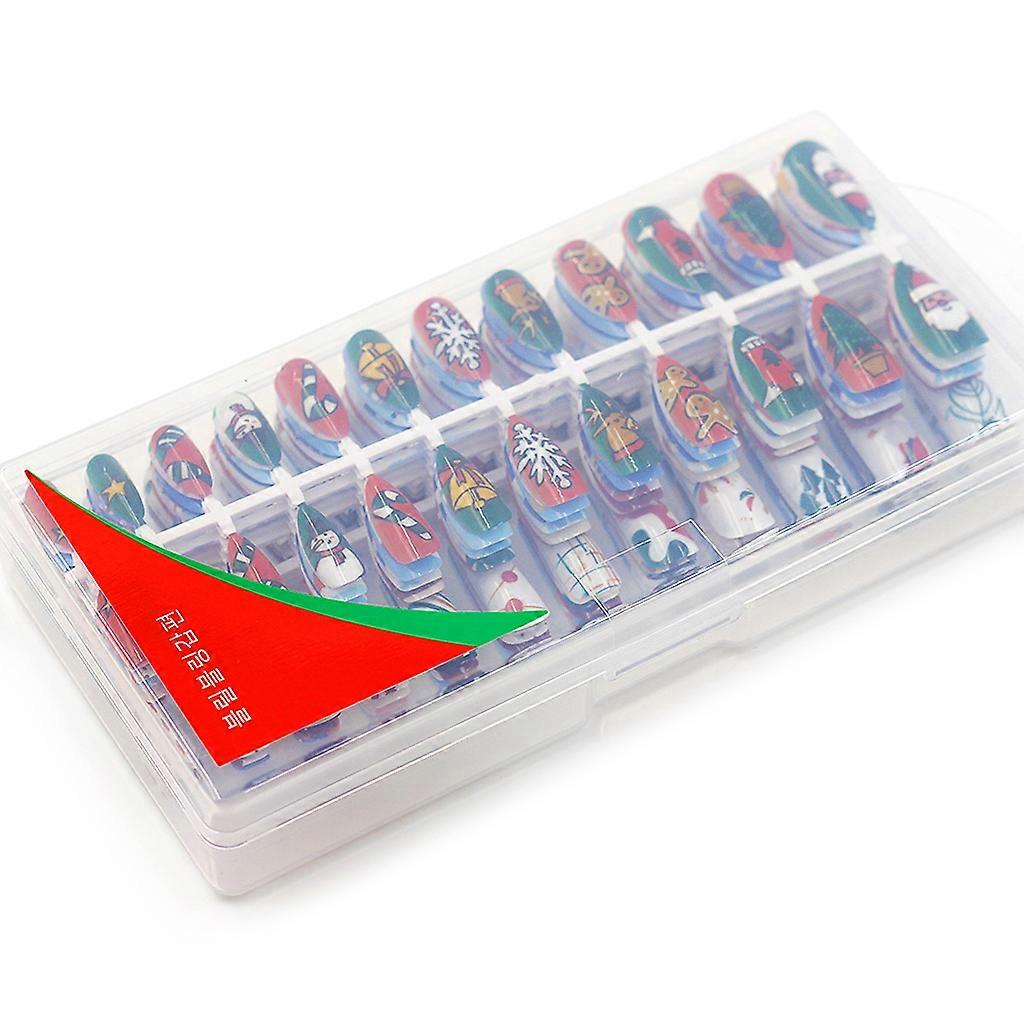 Impress Press On Nails Almond Shape Fake Fingernail Kit Nail Art Decorazione