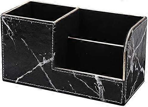 Pencil Holder (Gold Border & Black Marble)