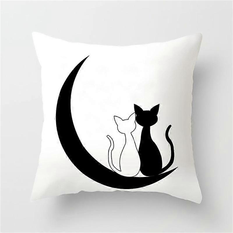 Print Pillowcase Sofa Cushion Cover Design Style -775