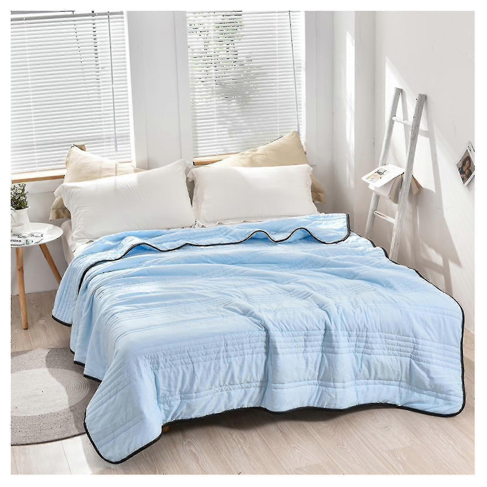 Hcankcan Ultra Cooling Blanket för helsängar och enkelsängar Ultra mjuka tvättbara filtar för