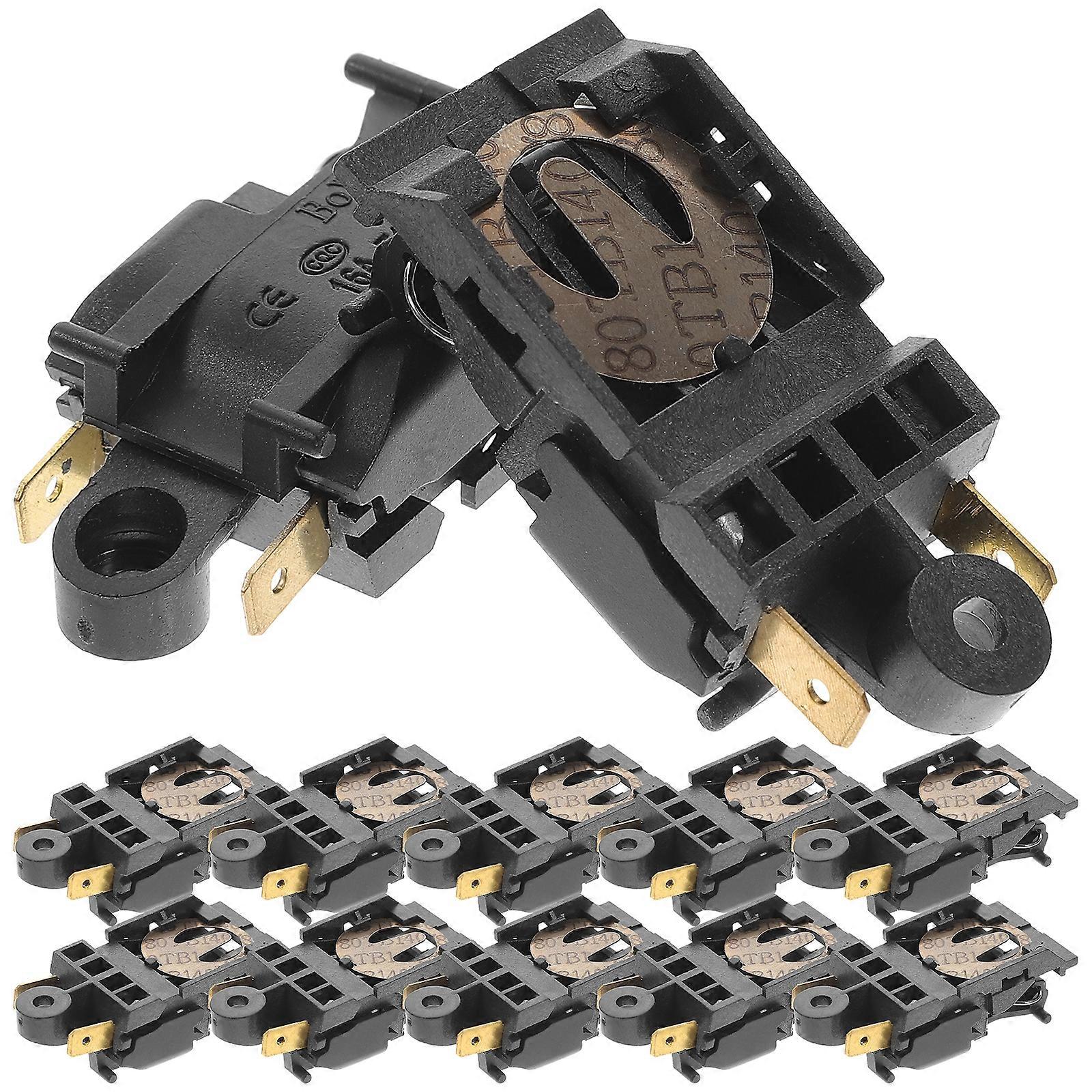 12pcs Thermostat Switch 16A 250V Water Kettle Temperature Control Switch
