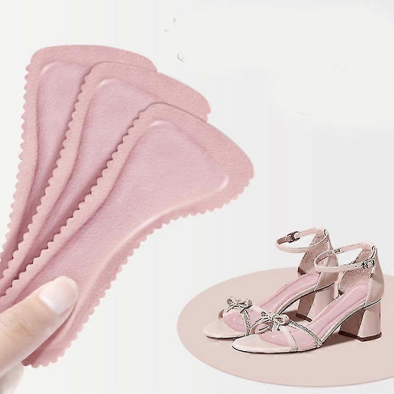 Self-adhesive Sandals Insoles Breathable And Sweat-absorbent High-heeled Shoes Non-slip Stickers Seven-point Pads Soft Bottom