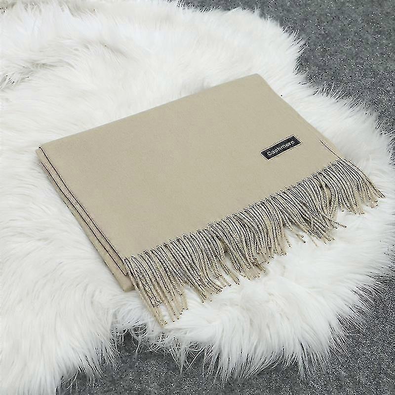 Châle chaud pour femmes Lar F Camel