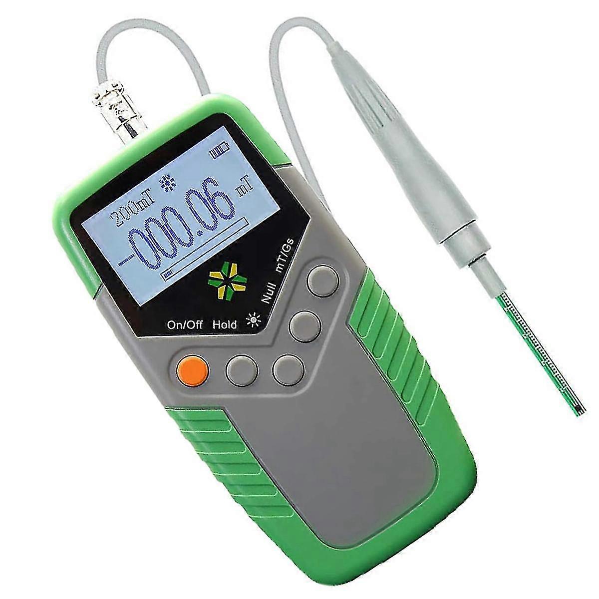 Handheld Digital Tester Digital, High Precision Gaussmeter With Probe 0-2400mt, Surface Magnetic Field Meters