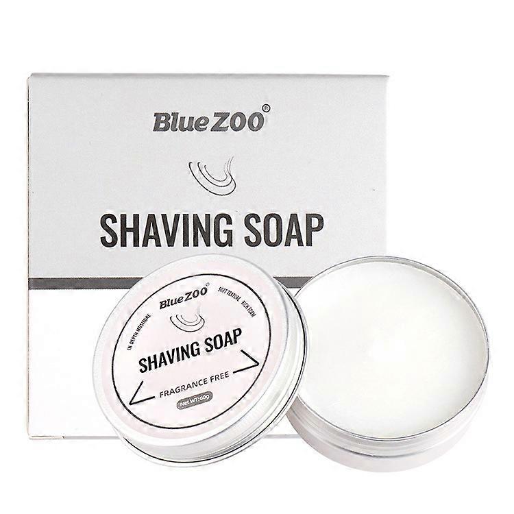 Shaving Soap for Men Beard Soap Cream Mens Shave Butter Creme Moisturizing Shave Soap Man Face Care for All Skin Types