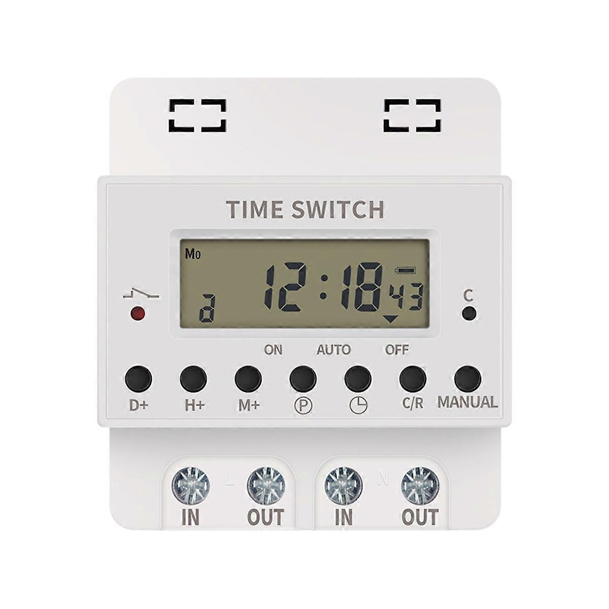 Timing switch time controller New Practical Time Controller Switch Relay High Power nterface Plastic Switch Relay