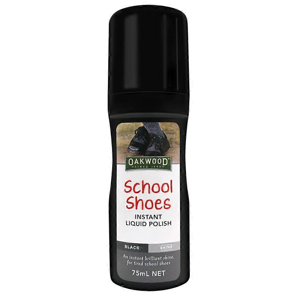 Oakwood 75ml School Shoes Instant Liquid Polish