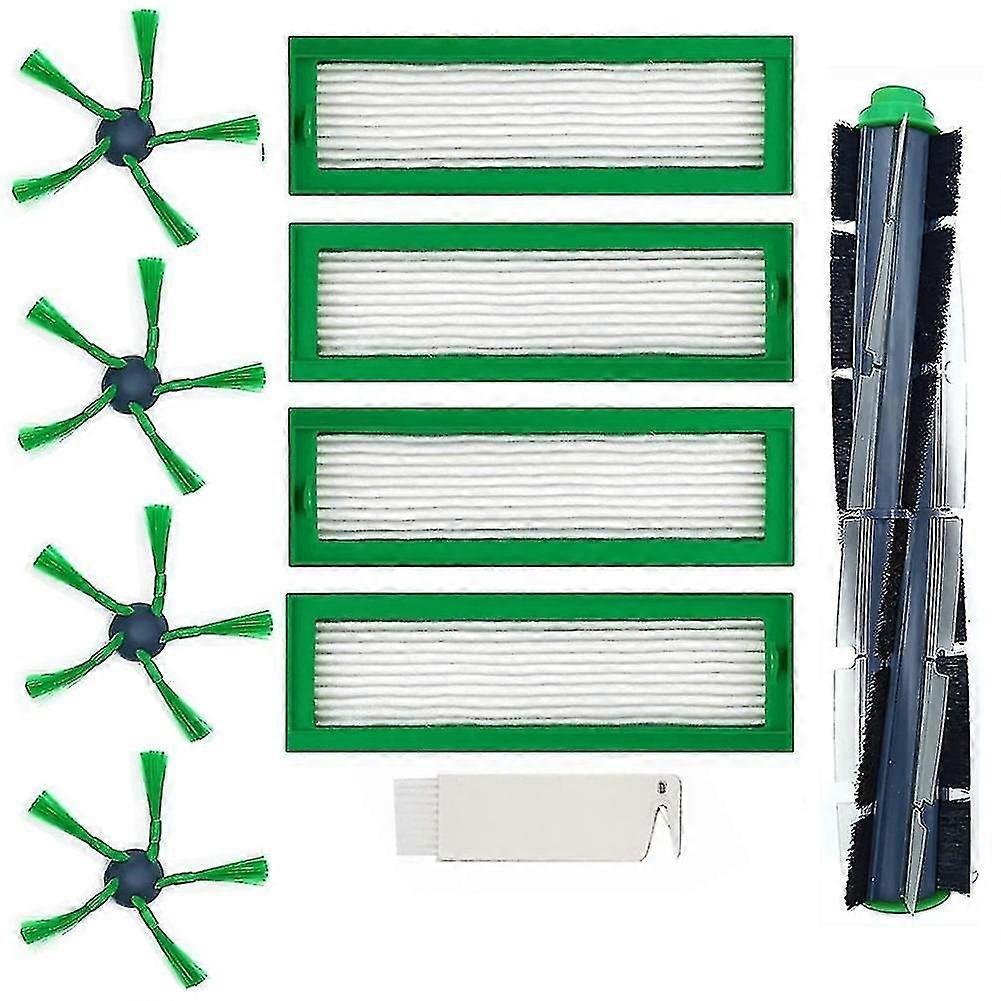 Replacement Roller Brush Side Brushes Hepa Filter For Vorwerk Kobold Vr200 Vr300 Robot Vacuum Clean-AS