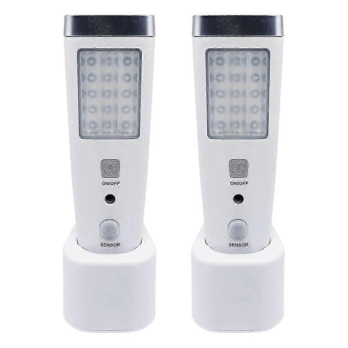 4 in 1 Motion Sensor Wall Light, Power Off LED Night Light Flashlight, Rechargeable Emergency Flash