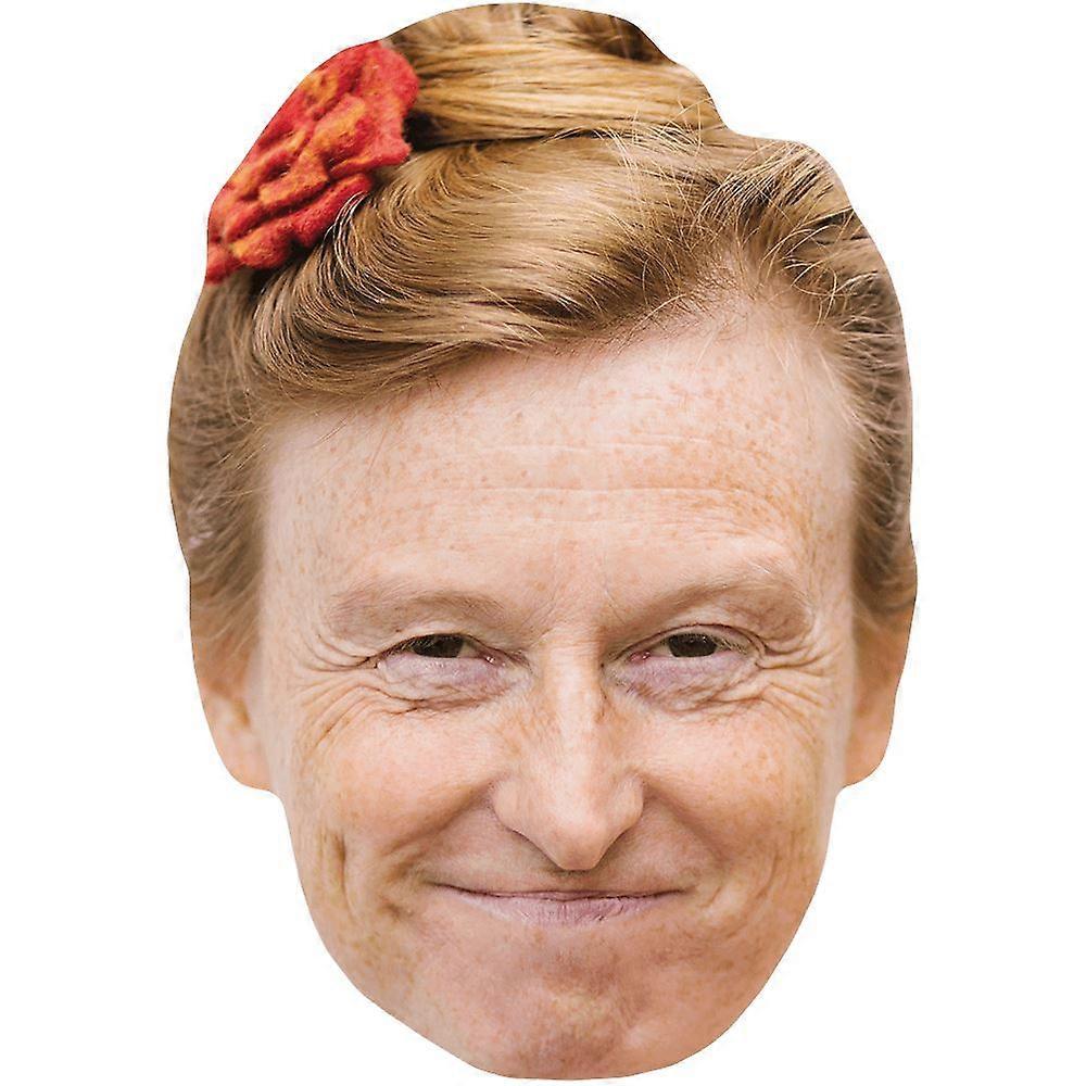 Ruth Goodman (Smile) Big Head. Larger than life mask.