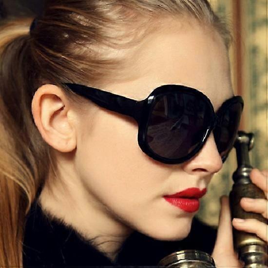 Chic Solid Color Big Frame Sunglasses For Women