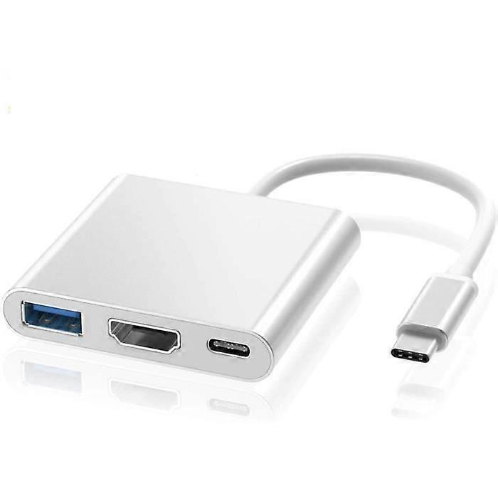 USB C to HDMI Adapter - Unspecified - 4K - USB 3.0 Port - USB C Charging - Compact Design