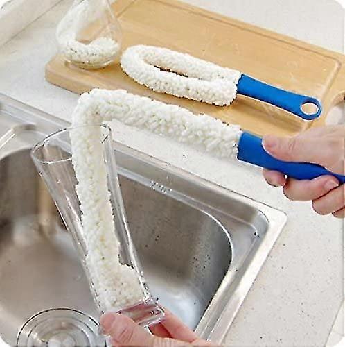 Long Bottle Brush Cleaner, Flexible Bottle Scourer