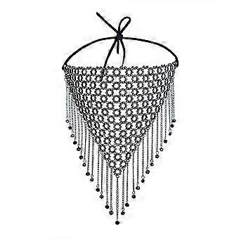 JUSCH Sparkly Rhinestones Face Masks Crystal Mesh Masks Metal Rhinestones Masquerade Mask Halloween