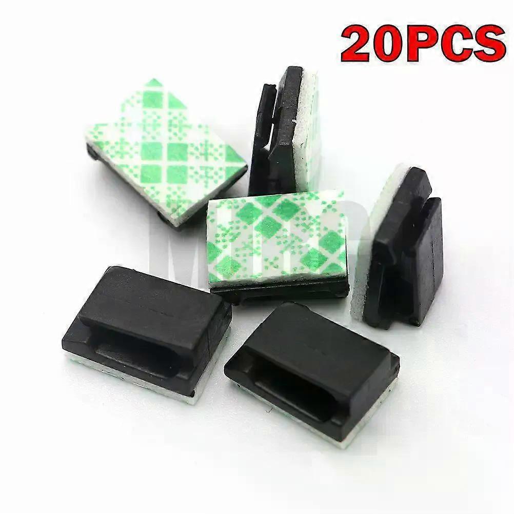 20Pcs Adhesive Wire & Cable Holder Tie Clip Front Open Organizer ESC Clamp LED Control System Universal