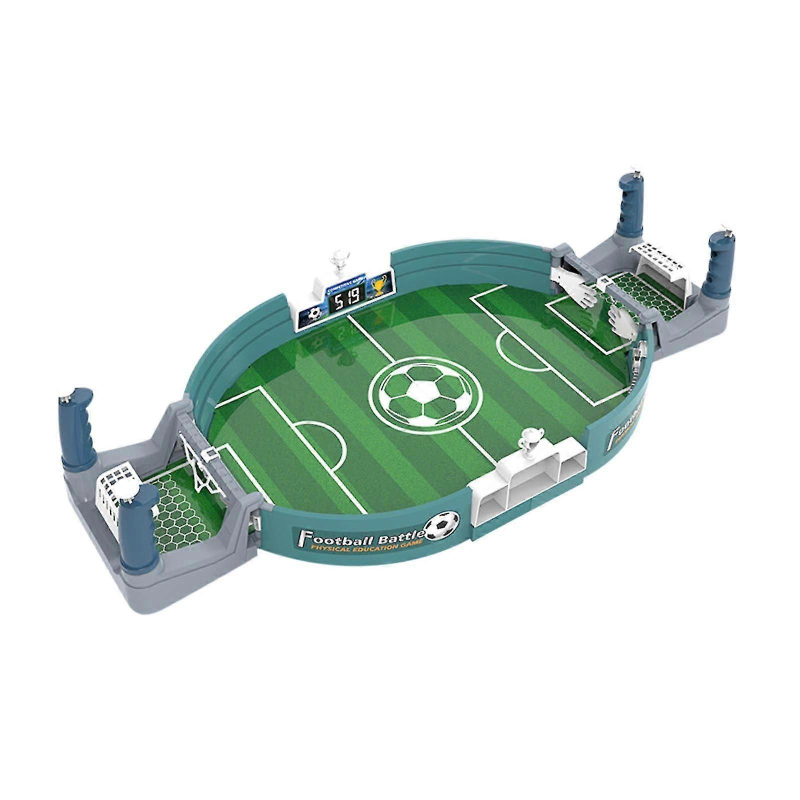 Football Table Interactive Game Tabletop Football Board Game Football Field Toy Two-person Interactive Catapult Game