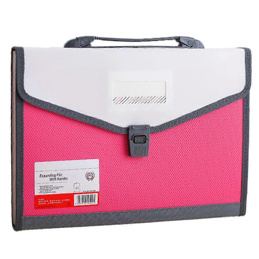 Multi-use Expandable File Folder, Performance Poly Offers Durability, Waterproof Design Ensures Document Safety, Secure Button Closure Provides