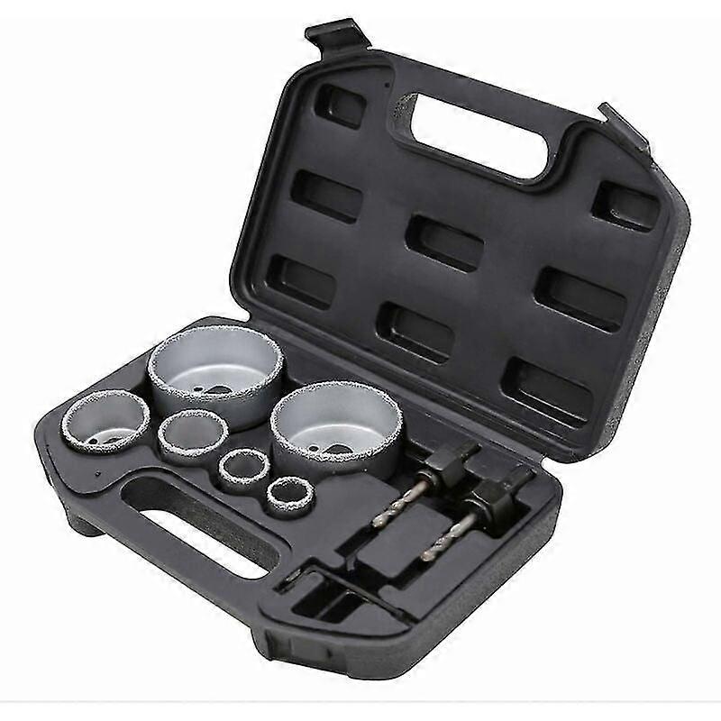 Hole Saws Set 9 Piece Tool Set Drill Tile Tile Drill Bit Core Bit