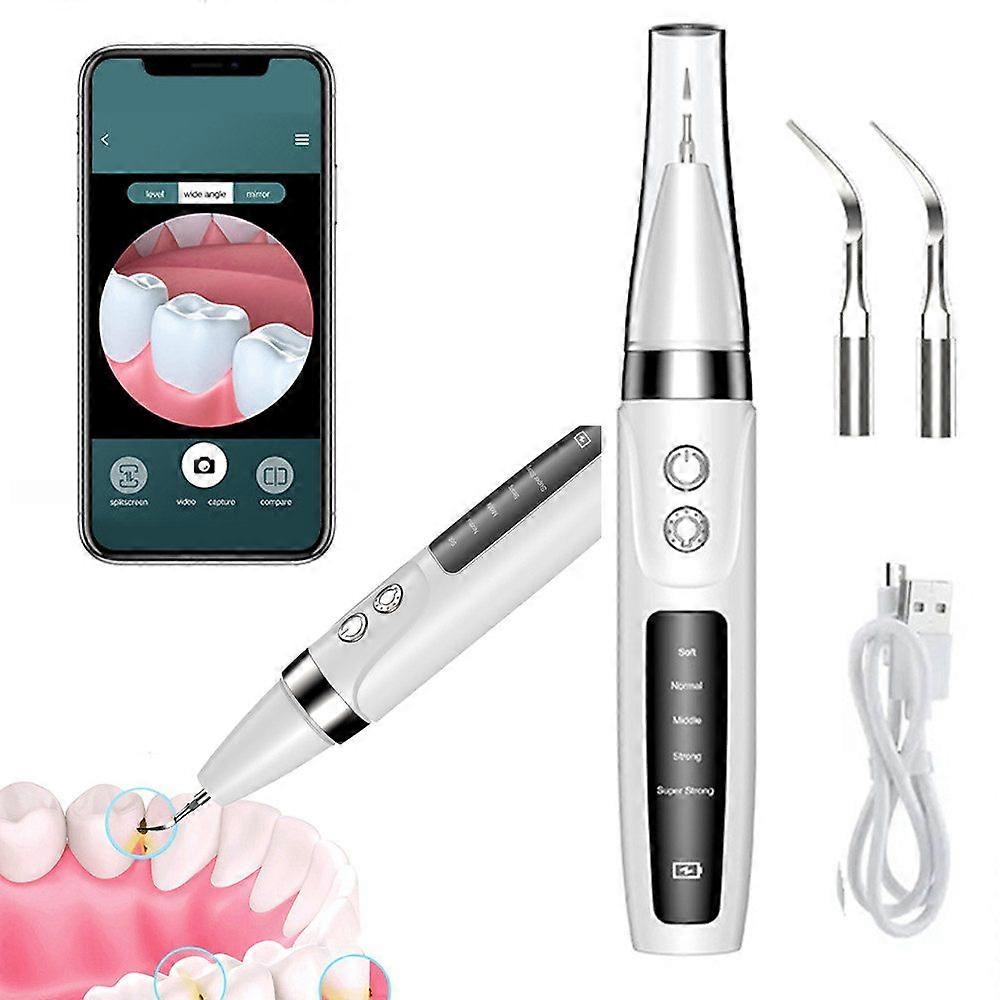 Sonic Tooth Cleaner Tooth Cleaner Electric 5 Adjustable Modes Ultrasonic Technology