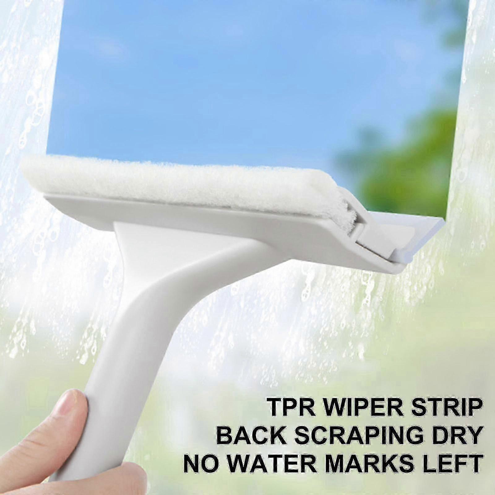 Serving Utensils Set Window Wiping Tool, Glass Wiping, Washing, Scraper, Dining Table Scraper, Cleaning Tool, Wiper, Double-sided Glass Scraper, Windo