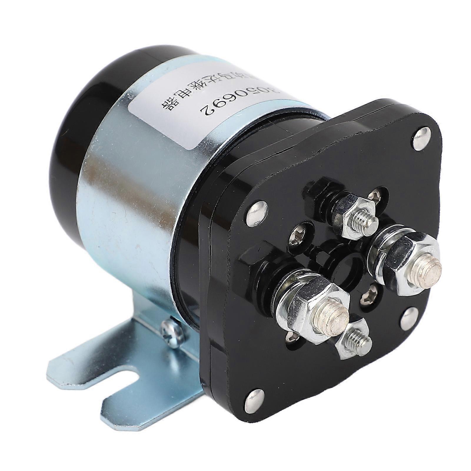 Starter Relay Brass Coil Starter Sole Relay 200A High Load Current for Automobile