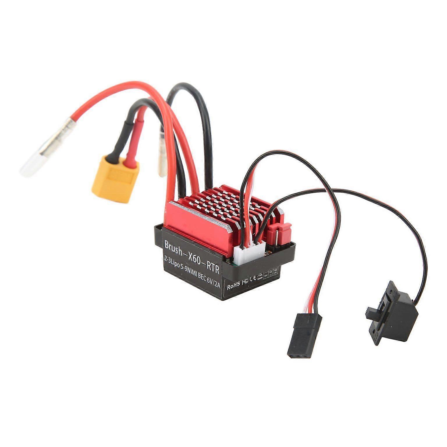 HSP 1/10 RC Car Brushed ESC - High-Performance Electric Speed Controller