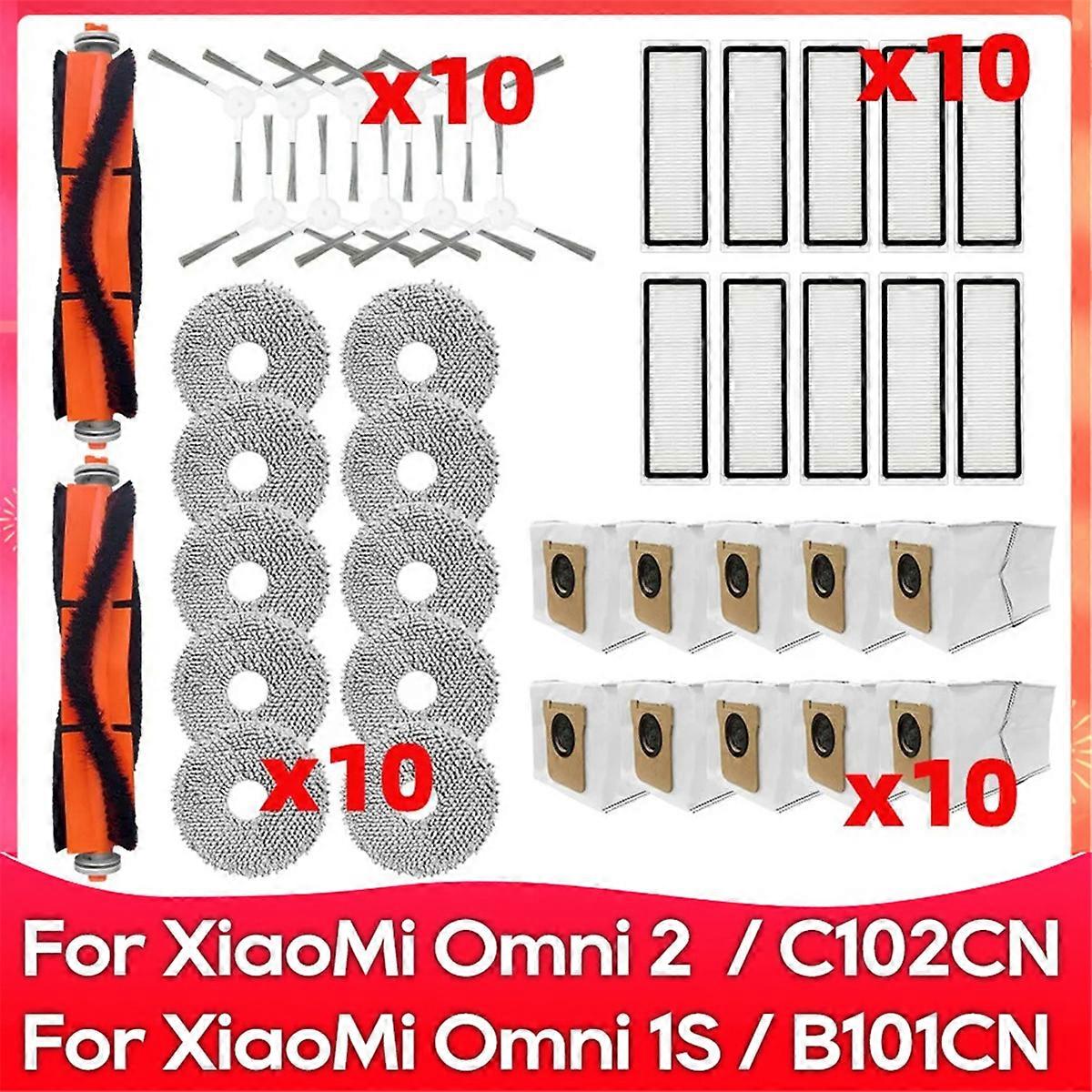 For Omni 2 Roller Side Brush Replacement Parts
