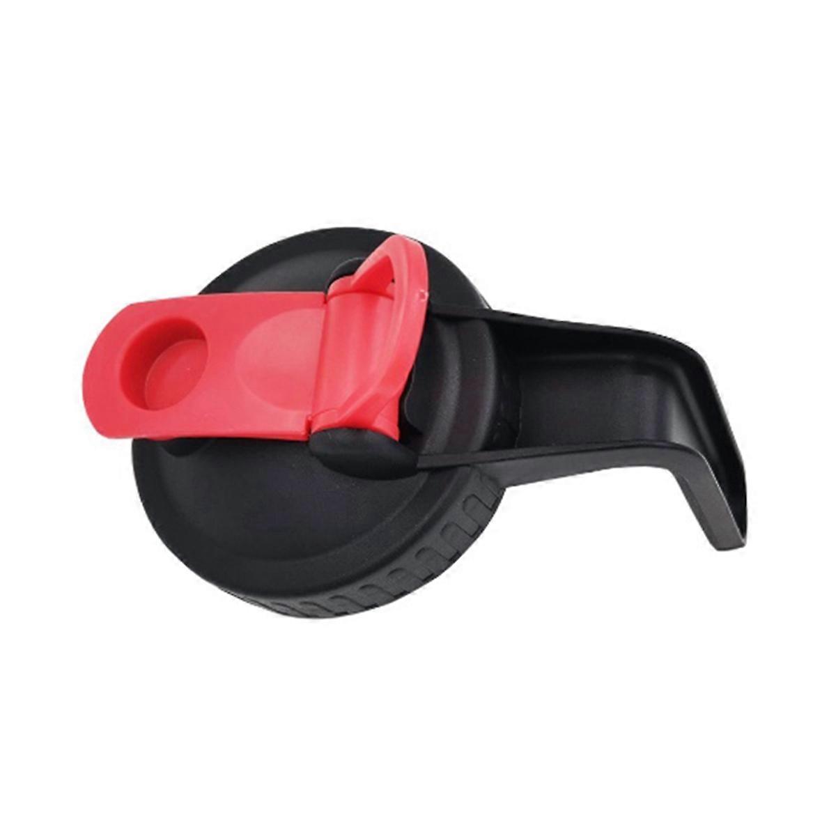 Wide Mouth Jars Pitcher Flip Cap Airtight Handle Lid, B