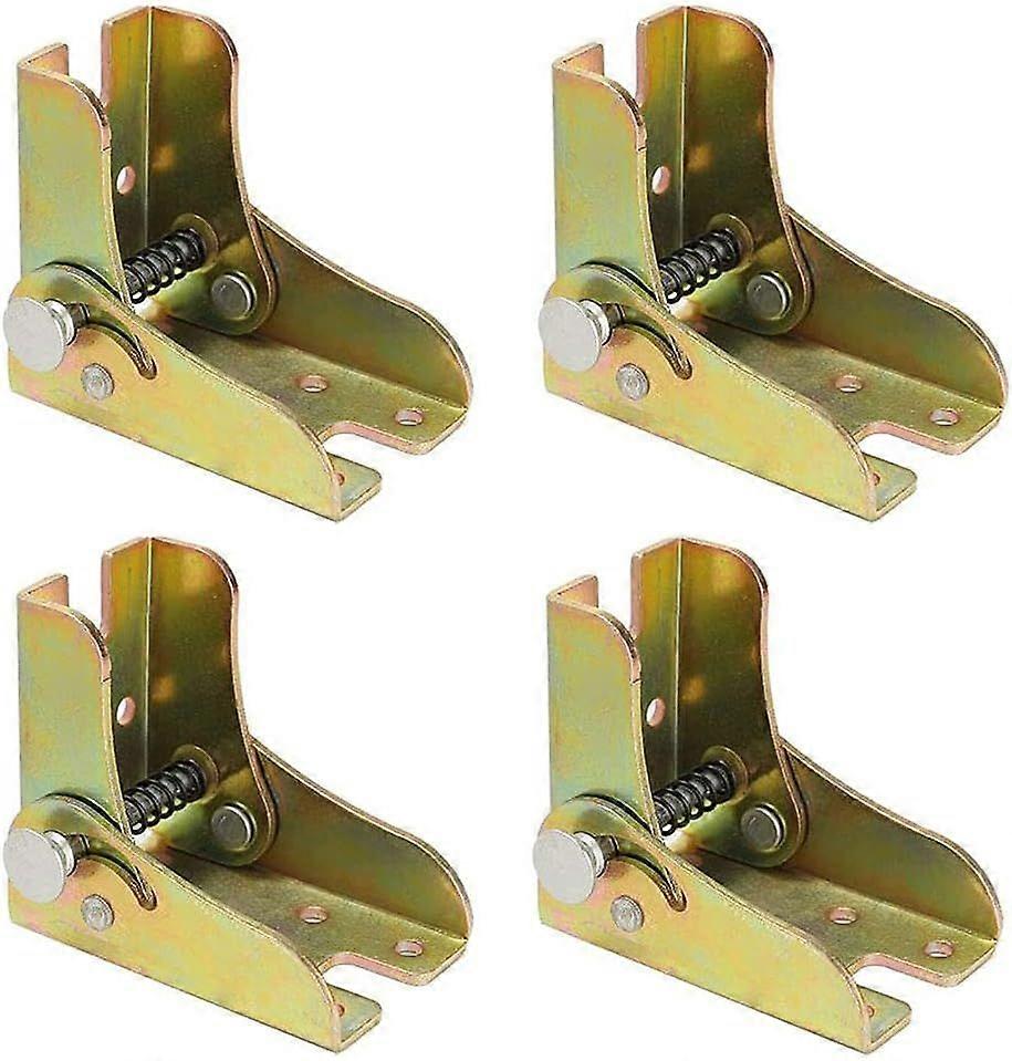 4 fällbara benkopplingar för bord, sängar och möbler