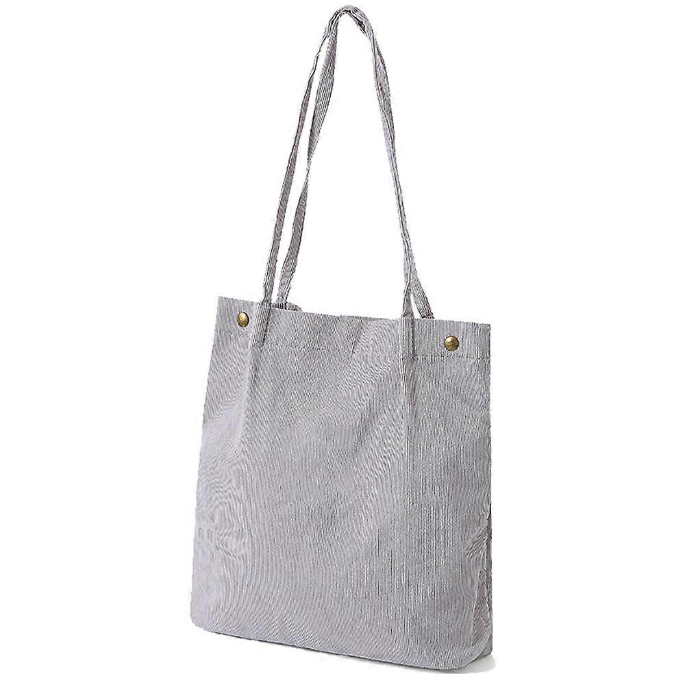 Corduroy duffel bag, versatile shoulder bag