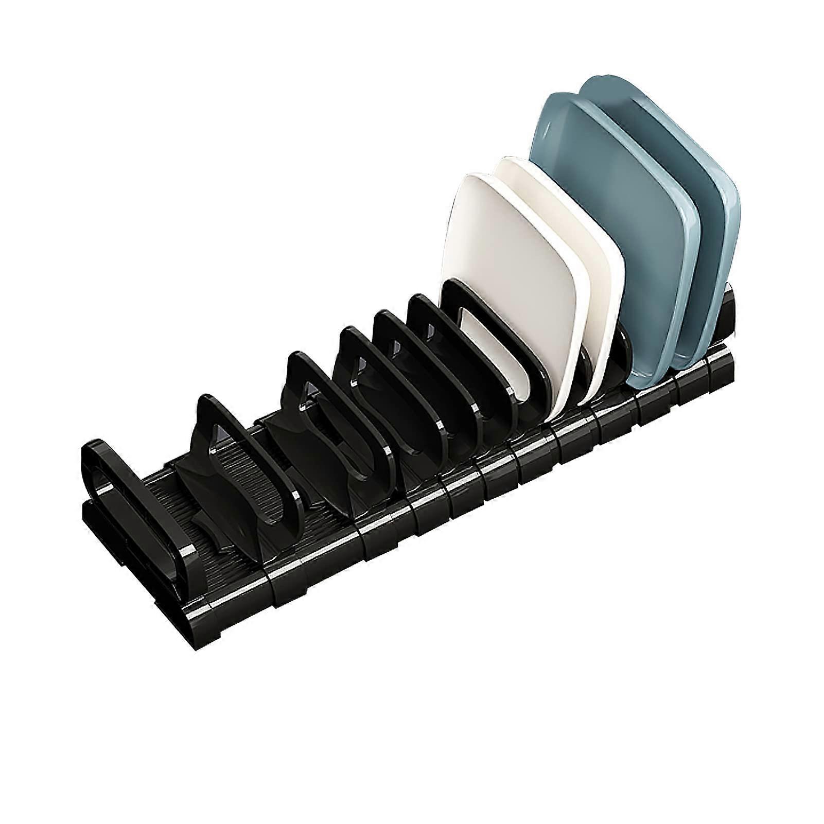 Black Dish Rack for Sink Cabinet Storage Organizer