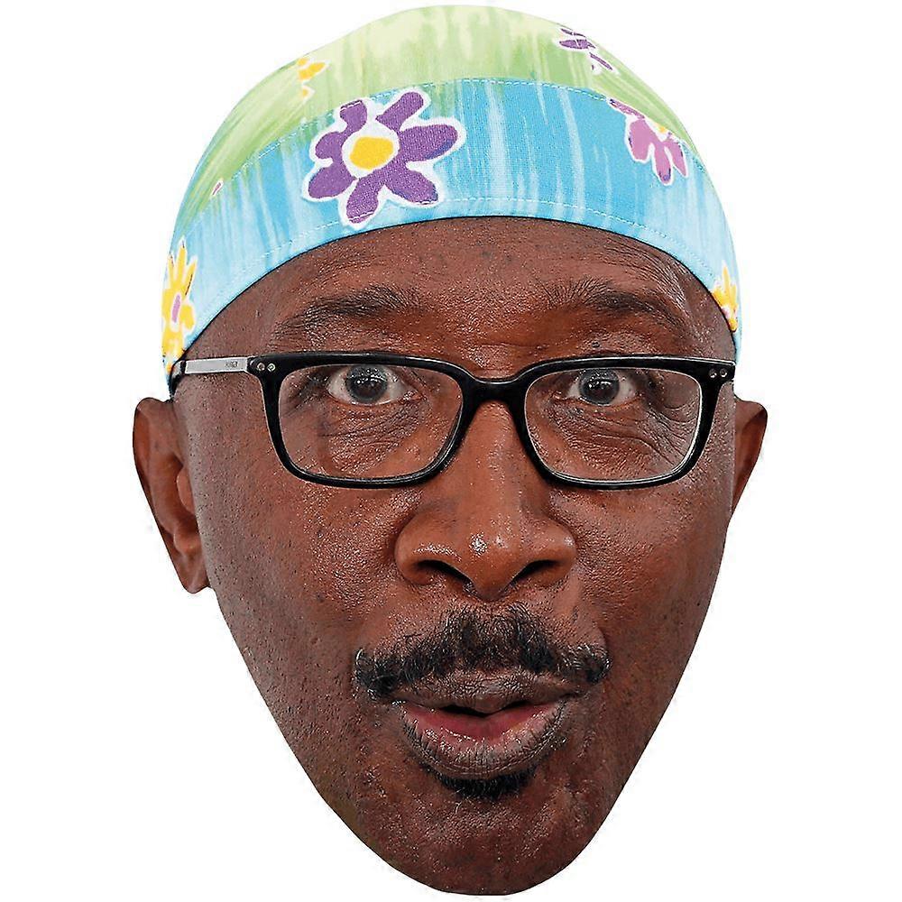 Derrick Errol Evans (Hat) Celebrity Mask, Flat Card Face