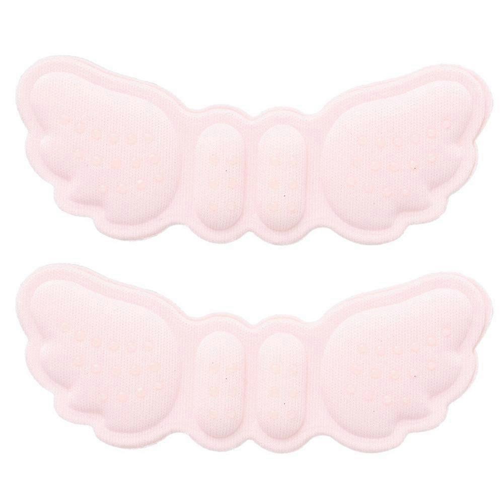 5 Pair High Heel Sticker Non-Slip Anti Wear Pain Relief Heel Patch Pads Shoes Accessory(Pink, Thin Type (Thickness 3mm) )