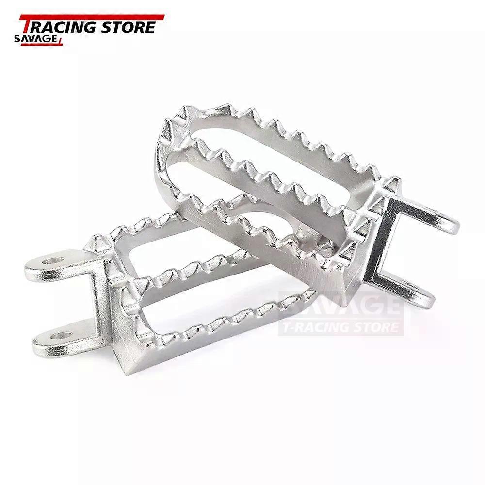 Applies to For HONDA XR400R CR80R CR85R Front Footrest Foot Peg Extension XR 400R CR 80R 85R Motorcycle Rider Foot Rest Pedal