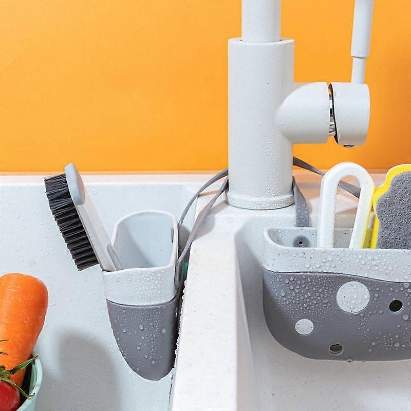 Drain Basket For Kitchen Storage (Grey)