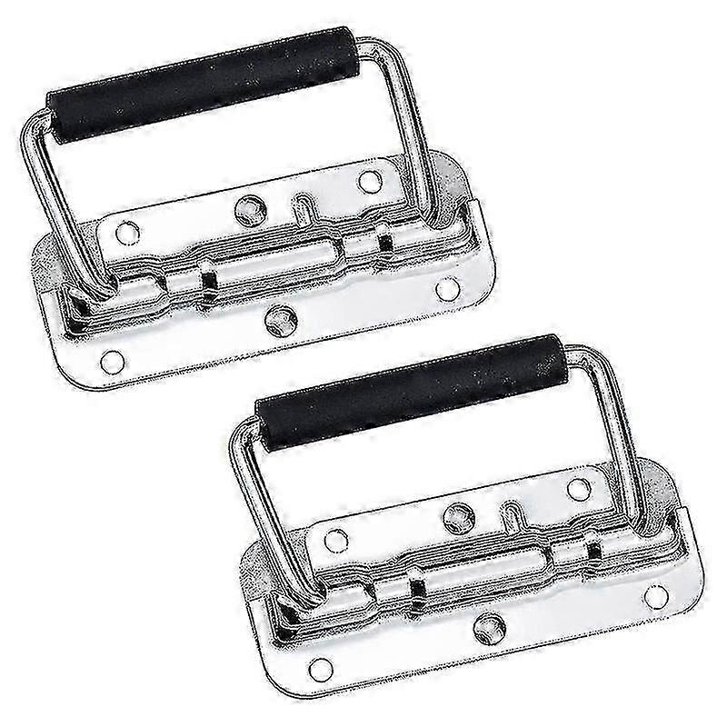 2pcs Acero inoxidable Spring Handle Prop Box Tool Aluminum Box Handle