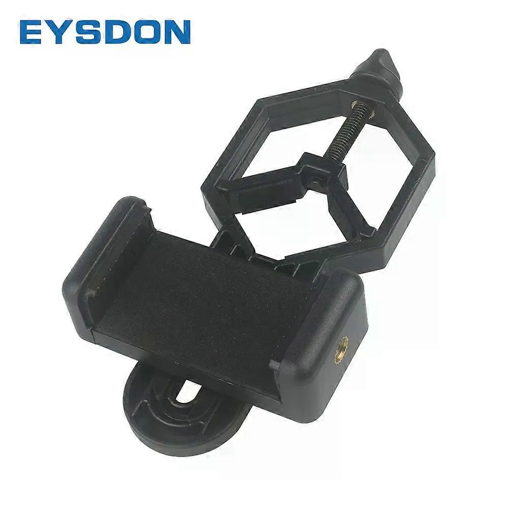 Cell Phone Adapter Plastic for Monocular Microscope Telescope Binoculars Spotting Scope Mobile Phone Clip Bracket