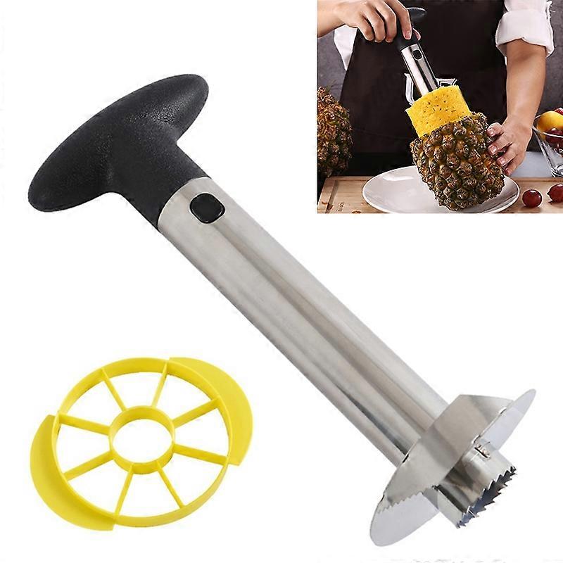 2 PCS Stainless Steel Pineapple Peeler Slicers Fruit Cutter Kitchen Tools