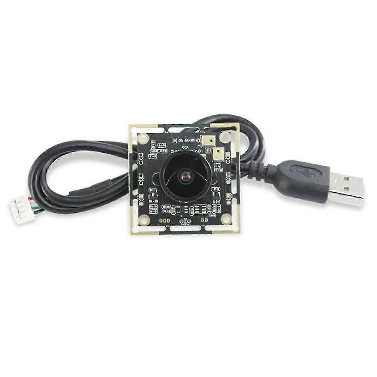 USB 1080P OV2710 Video Camera Module 2MP 130 Degree Wide-Angle Lens Manual Focus Built-in Microphon