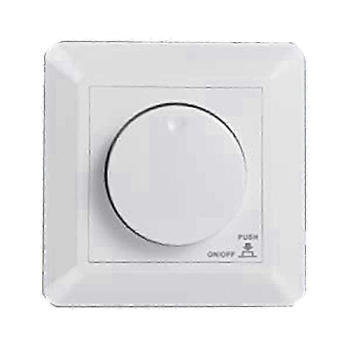 LED Dimmer Switch, Flush-Mounted Dimmer for Dimmable LED and Halogen, 5-300 W Dimmer Switch LED, Ph