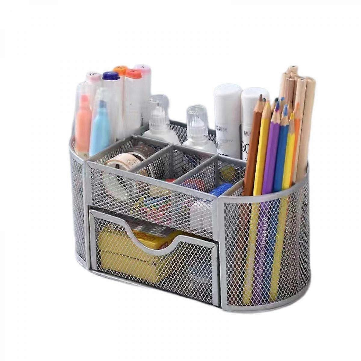 Multifunction grid desktop organizer ,suitable for office, home and school.