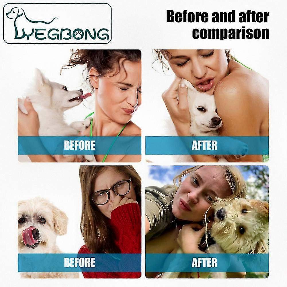60ml Lightly Scented Pet Deodorizer Spray for Dogs and Cats, Odor Eliminating Spray, Freshening Spray for Pets