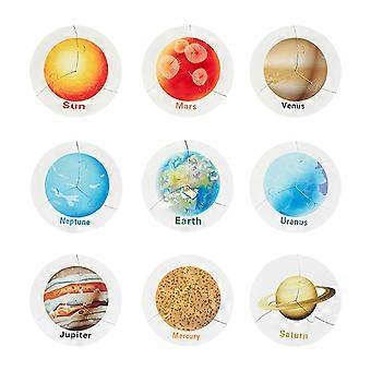 Solar System Puzzle Toy Nine Planets Puzzle for Education Learning Children