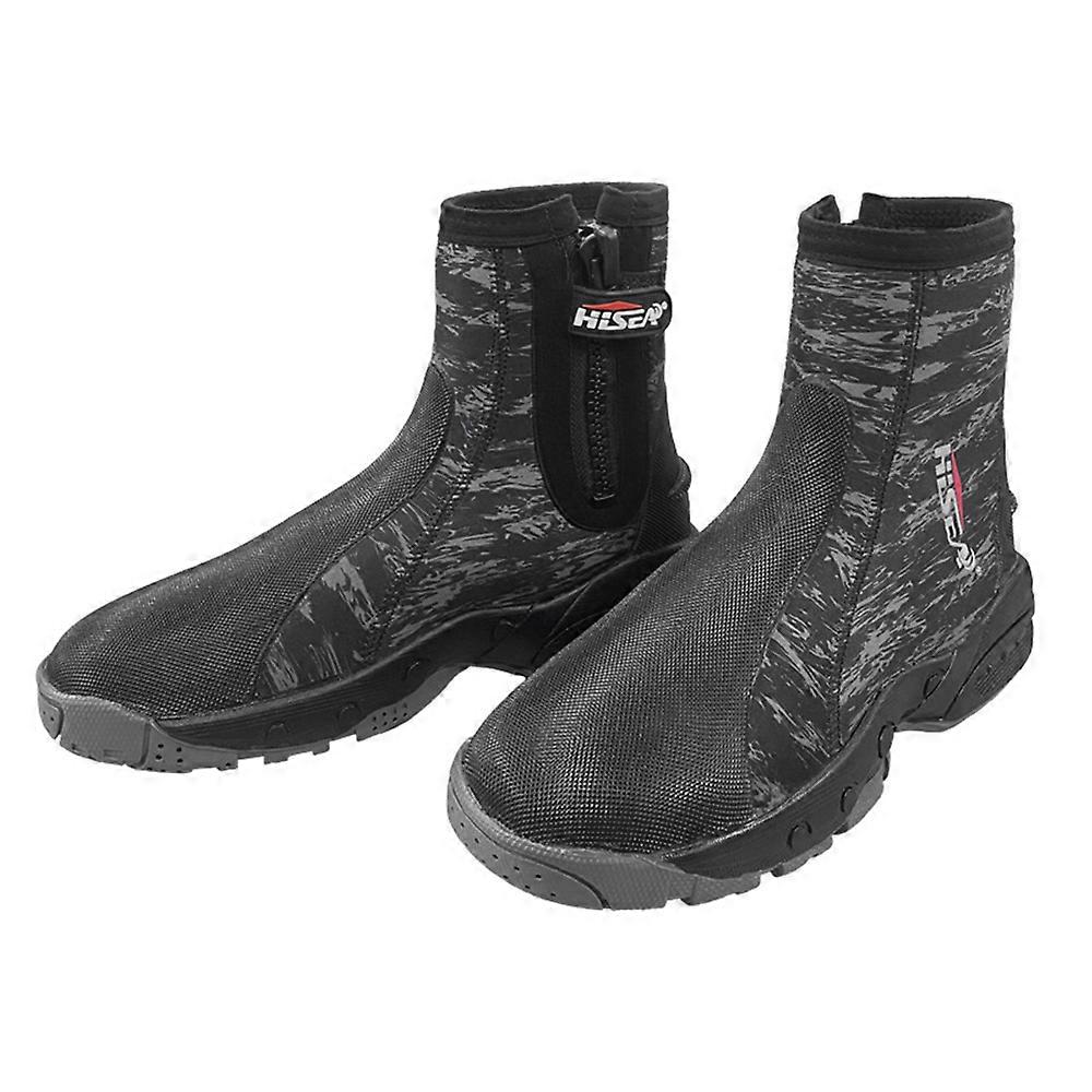 Wetsuit Boots 15mm Neoprene with Side Zipper Warm Anti-Slip for Men and Women Snorkeling Scuba Diving Paddle Boarding Fashion Dive Booties