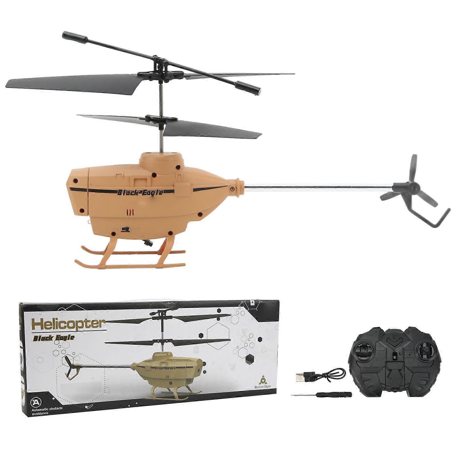 2.5CH RC Helicopter Automatic Obstacle Avoidance Remote Control Airplane Toy with Gyroscope