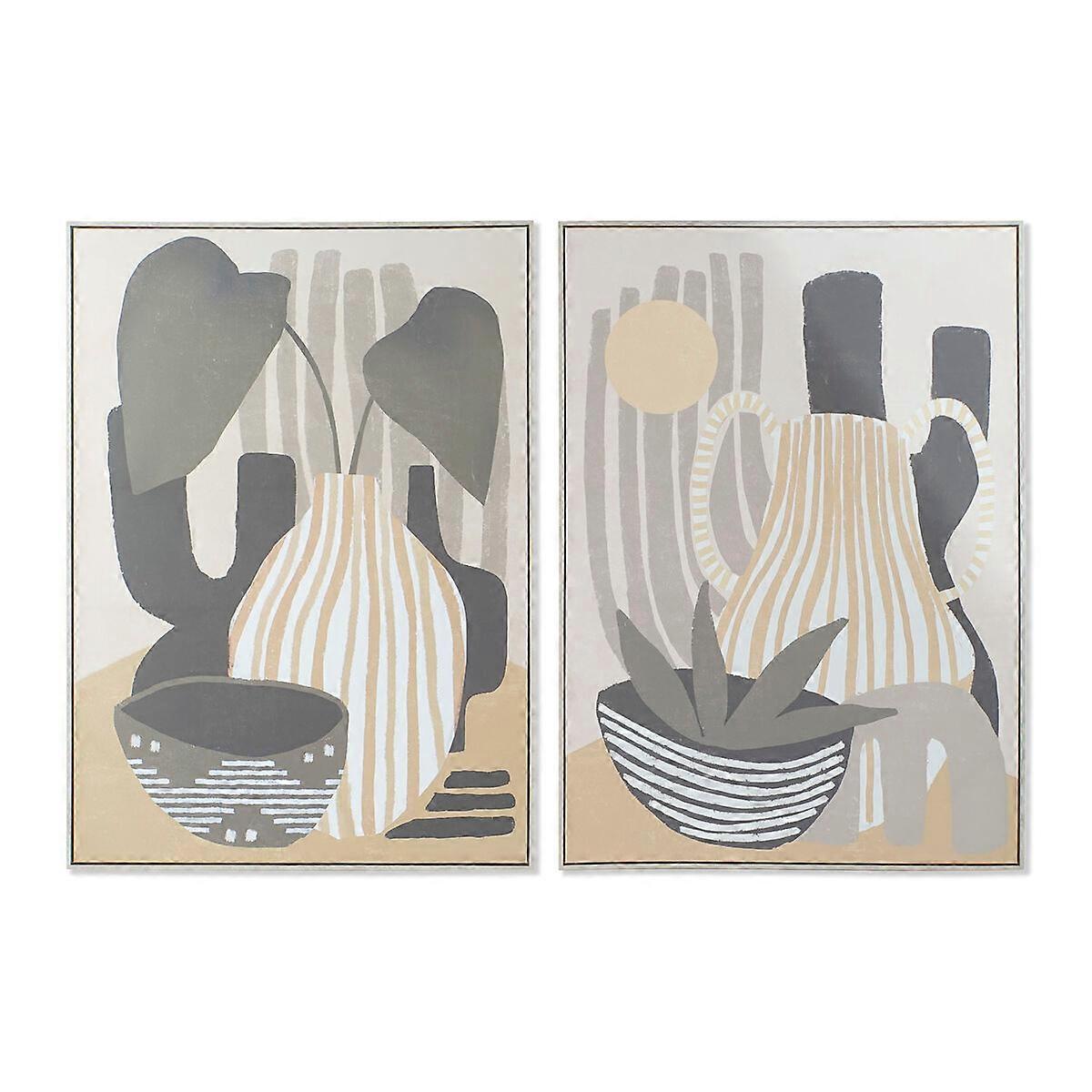 Canvas DKD Home Decor polystyrene canvas 104 x 4.5 x 143.5 cm