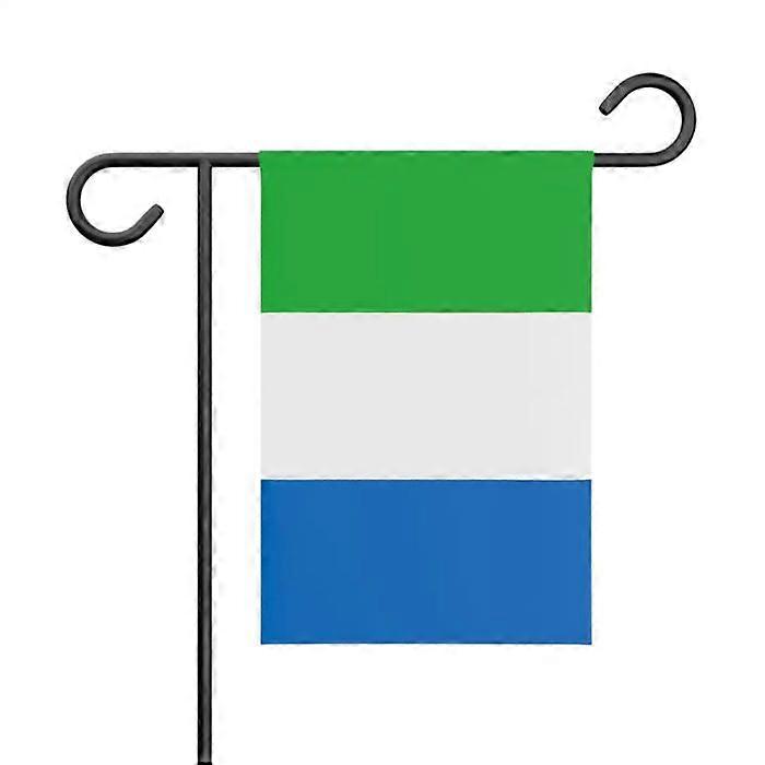 Flag - Multicolor - Sierra Leone - 32 x 47.5 cm - Polyester - Front/back