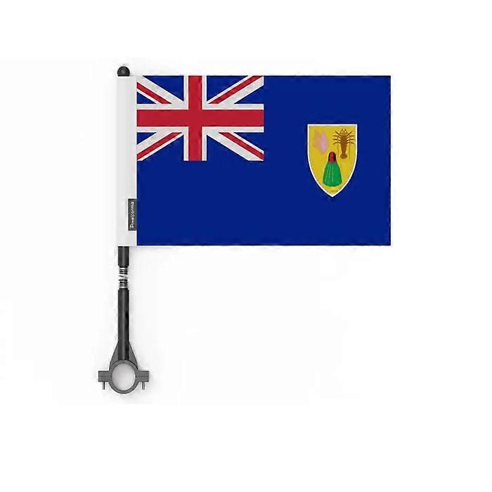 Flag - Multicolor - Turks and Caicos Islands - 10 pieces - 14 x 21 cm - Polyester