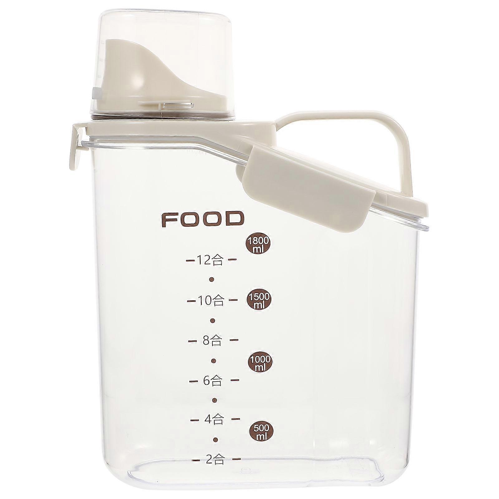 Dry Food Organizer with Airtight Feature, Suitable for Countertop