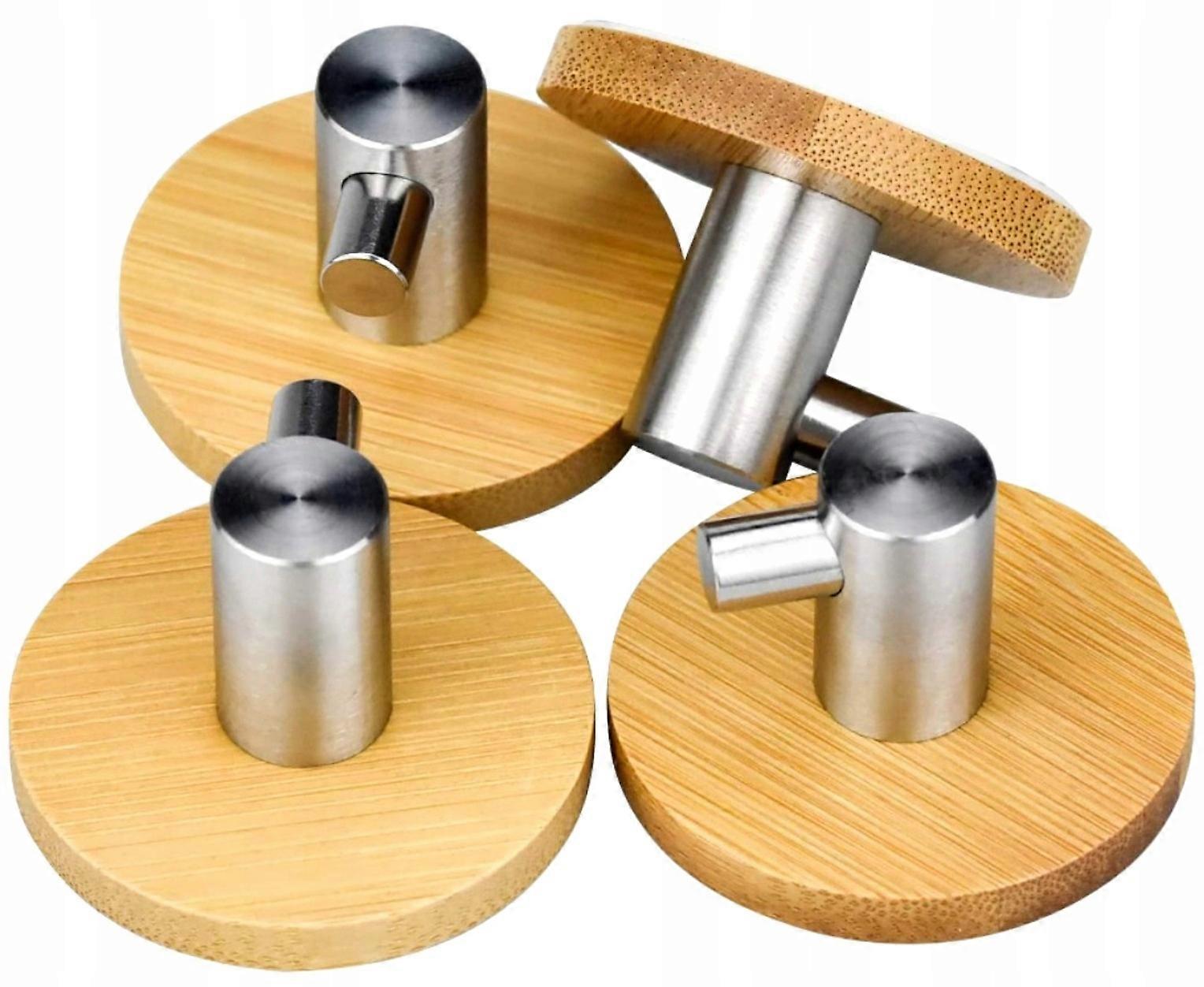 Krokar för badrum självhäftande badrum x 4